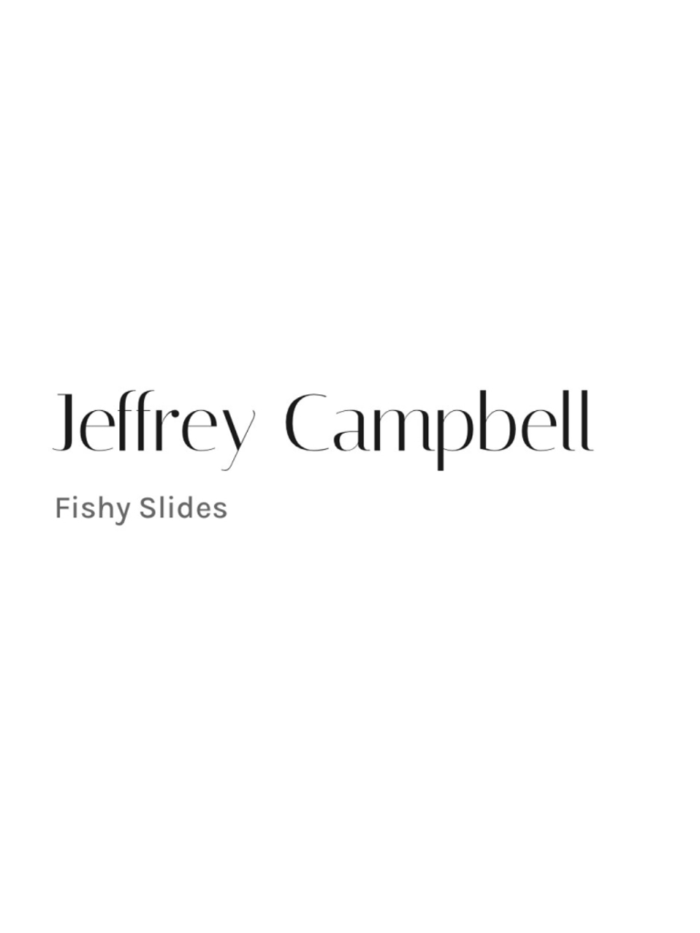 New Jeffrey Campbell Fishy Slides Size 9 Silver with Light Blue Green Sequin - Picture 6 of 8